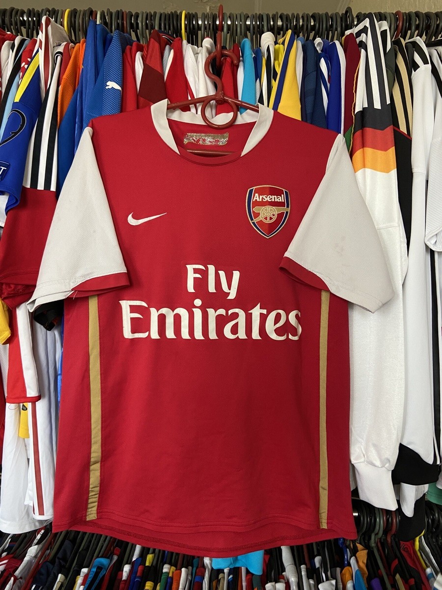 ARSENAL LONDON 2006 2008 HOME FOOTBALL SHIRT SOCCER NIKE 146769