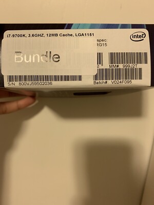 cpu i7 9700 Motherboard Combo Asus Z390 | eBay