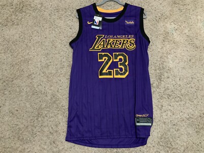 Los Angeles Lakers #23 LeBron James Nike Wish Jersey Men's Sz: 50