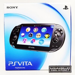 SONY Playstation PS Vita PCH-1000 ZA01 Black Wi-fi Model Console