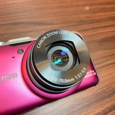 Canon PowerShot SX230 HS 12.1MP Digital Camera - Black for sale