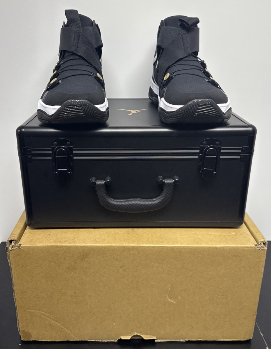 Jordan AJNT 23 Black And Gold Size 12 With Briefcase CI5441 008 | eBay
