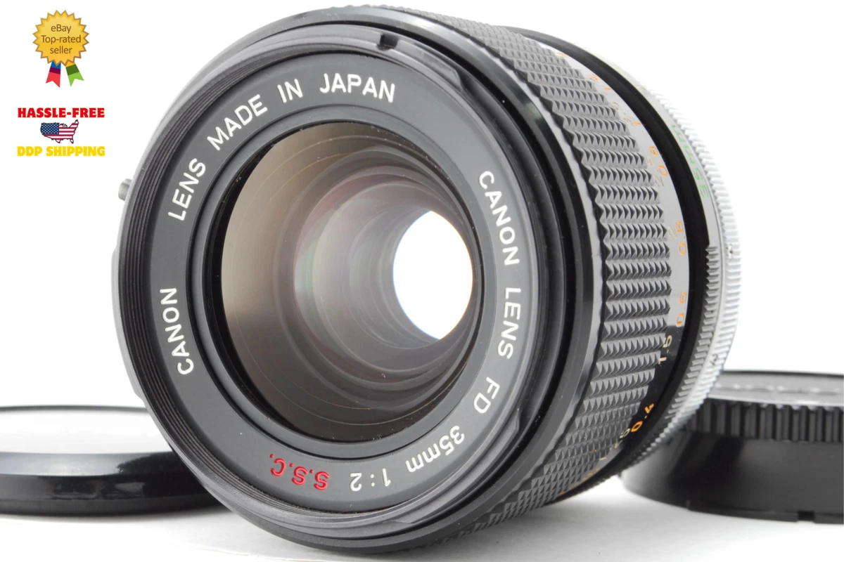 Canon FD 35mm f/2 Camera Lenses for sale | eBay
