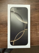 Apple iPhone 16 Pro - 256 GB - Natural Titanium (Unlocked) for