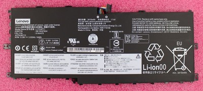 Lenovo ThinkPad X1 Yoga 3rd Gen Battery (01AV475) for sale online