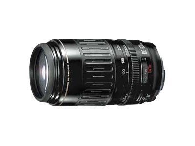 EXC+++】 Canon EF 100-300mm F4.5-5.6 USM w/cap&Filter FromJapan
