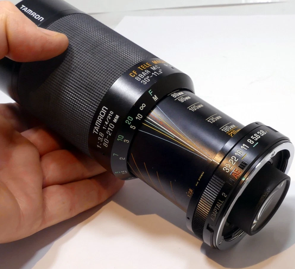 Tamron Camera Lenses 80-210mm Focal f/3.8-4 Maximum Aperture for