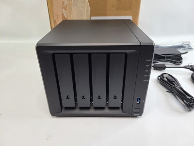Synology 4 bay NAS DiskStation Model DS418 - Black - New - Open