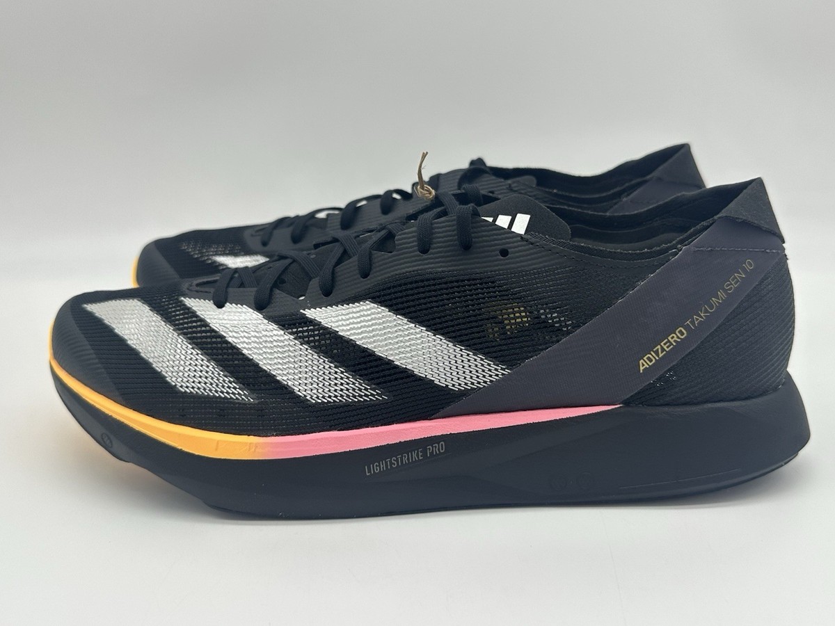 Adidas Adizero Takumi Sen 10 Men's Size 13 Running Shoes Black