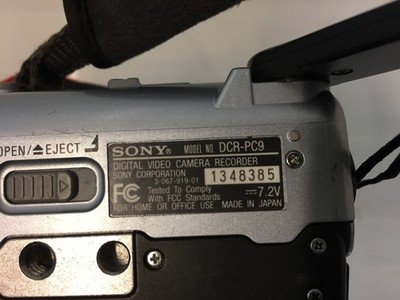 Sony Handycam DCR-PC9 MiniDV Digital Camcorder Carl Zeiss Repair