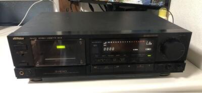 VICTOR TD-V711 Stereo Cassette Deck Black W435 x H140 x D336 mm