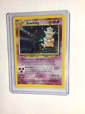 SLOWKING - 14/111 - Neo Genesis - Holo - Pokemon Card - EXC / NEAR