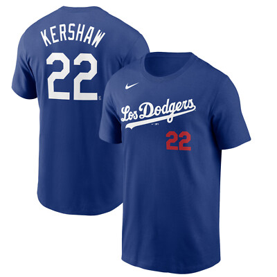 Clayton Kershaw #22 Los Angeles Dodgers NIKE City Connect T-Shirt