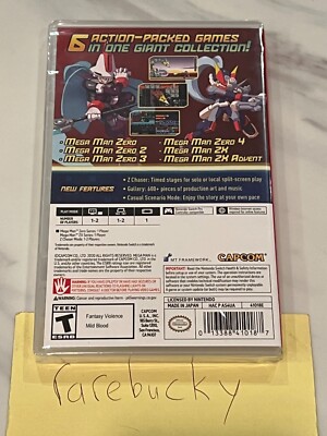 Mega Man Zero / ZX Legacy Collection (Nintendo Switch) NEW SEALED