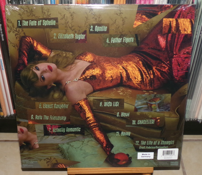 TAYLOR SWIFT THE LIFE OF A SHOWGIRL GREEN/BLACK LP THE FATE OF