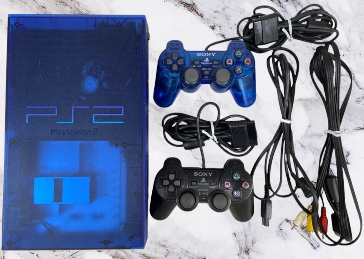 Sony PlayStation 2 Blue Video Game Consoles for sale - eBay
