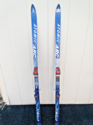 Atomic ARC Performance Racing 190cm Blue Skis with Marker Bindings
