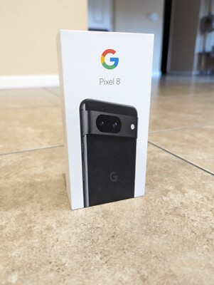 Google Pixel 8 Obsidian Black 128gb Android Smartphone Factory