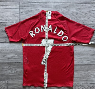 7 RONALDO MANCHESTER UNITED 2007/09 HOME FOOTBALL SHIRT JERSEY