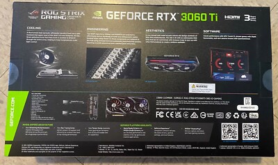 ASUS ROG Strix NVIDIA GeForce RTX 3060 Ti V2 8GB GDDR6 Gaming
