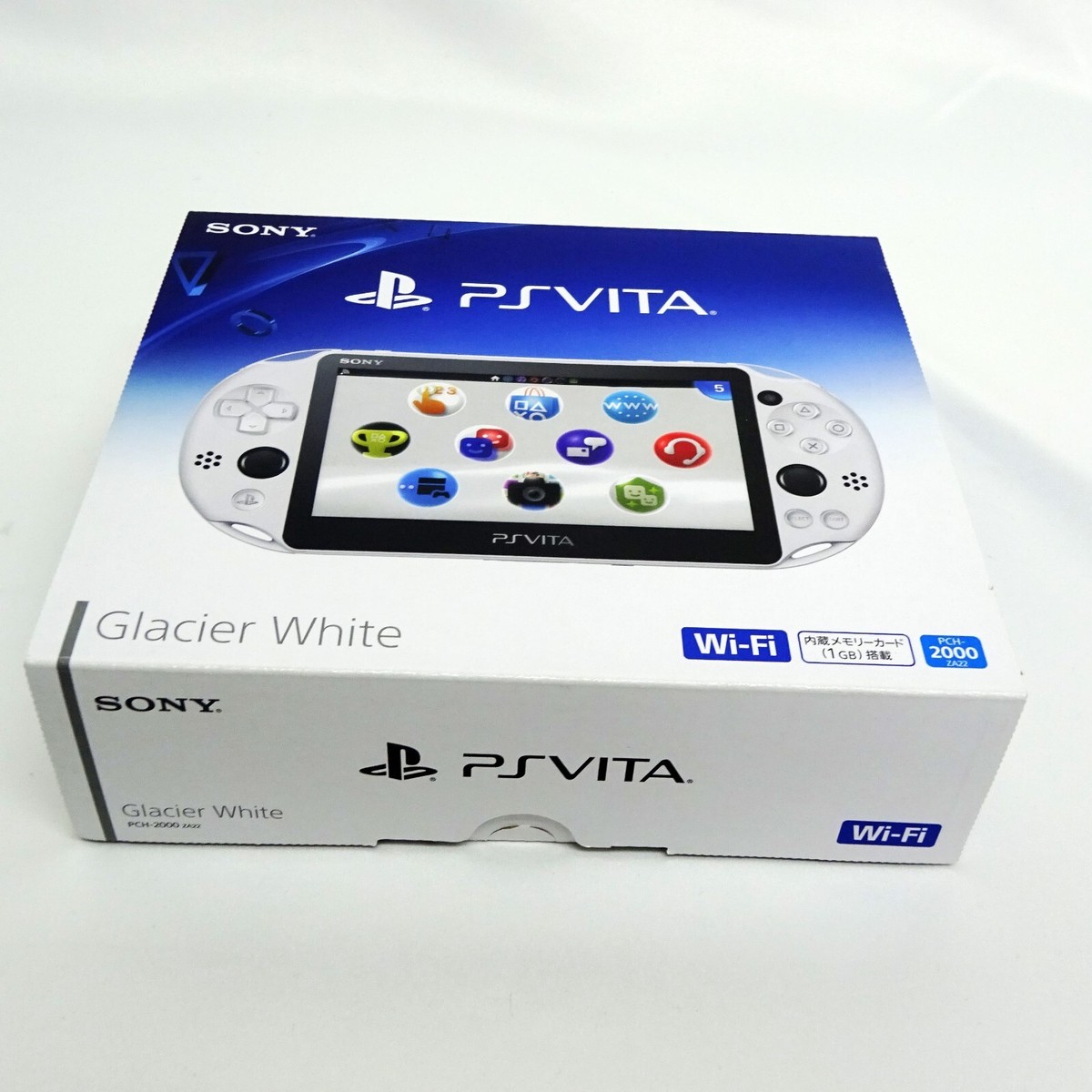 SONY PlayStation Vita Wi-Fi Model Glacier White PCH-2000 ZA22 PS