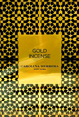 CAROLINA HERRERA GOLD INCENSE EAU DE PARFUM SPRAY UNISEX 3.4 Oz