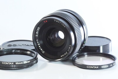 Top Mint] CONTAX Carl Zeiss Distagon T* 35mm F2.8 MMJ C/Y MF Wide