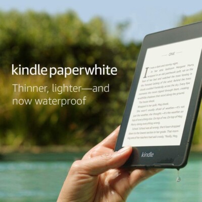 Amazon Kindle Paperwhite 2018 10th Gen 32GB WiFi Waterproof Black