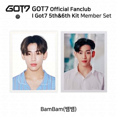 GOT7 Official Fan Club I GOT 7 5th 6th Generation ID Photo Member