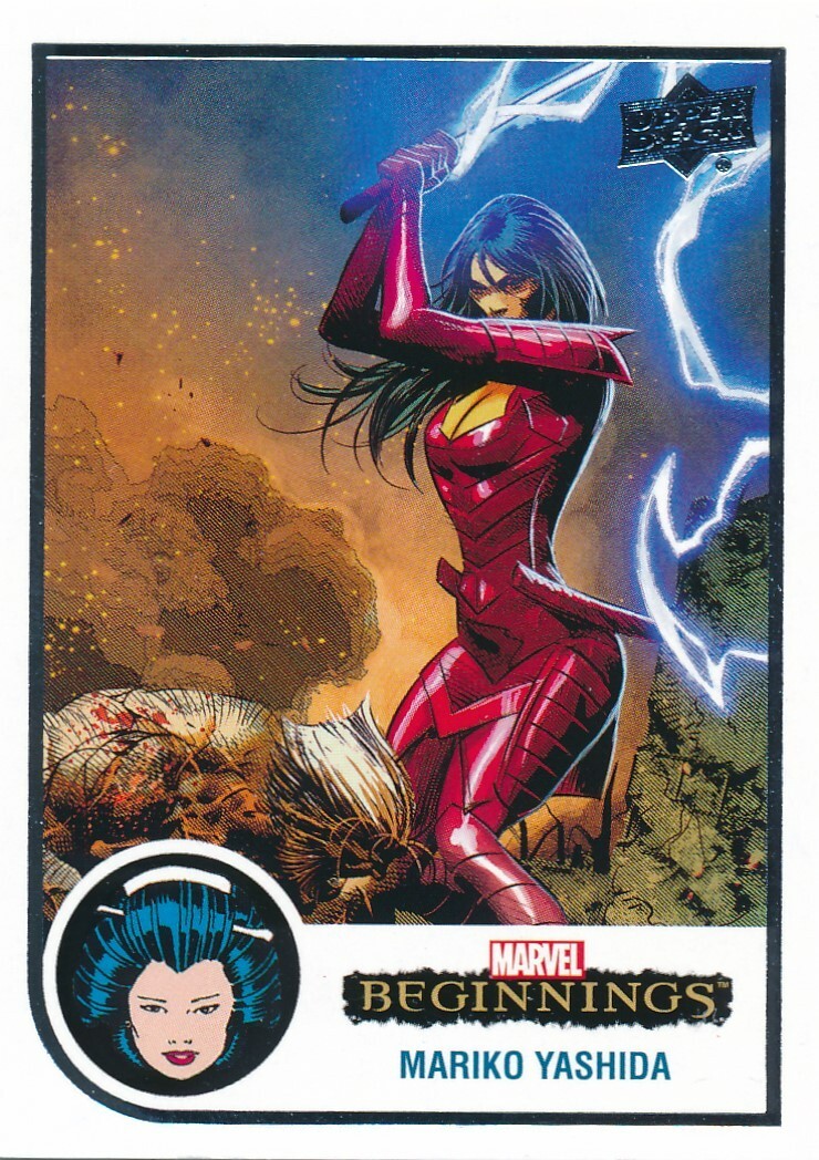 85 MARIKO YASHIDA 2022(2023) Upper Deck Marvel Beginnings