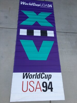 1994 USA WORLD CUP BANNER Mascot BRAND NEW 8 FT X 3 FT NO