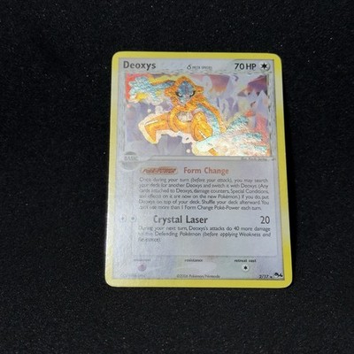 HOLO BLEED Deoxys 2/17 Delta Species POP Series 4 2006 Pokémon