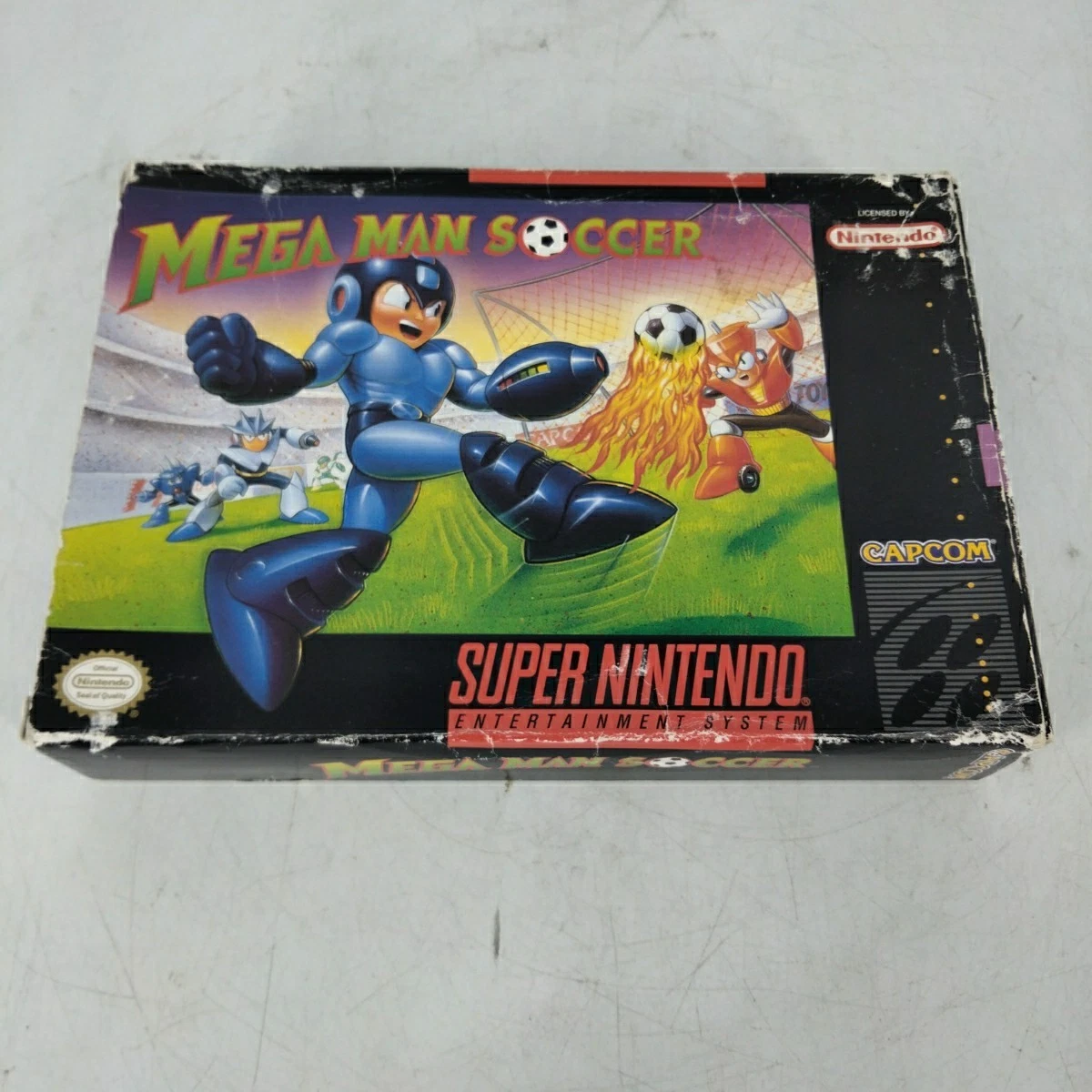 Nintendo SNES Mega Man Soccer Video Games for sale | eBay