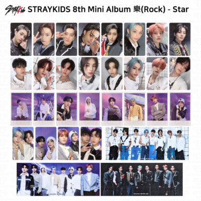 Stray Kids SKZ 8th Mini Album 樂 Rock Star Rock Roll Limited Ver
