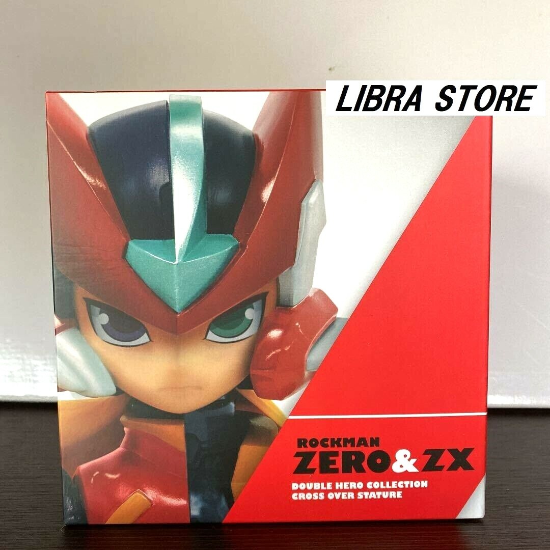 RARE Rockman Megaman ZERO and ZX Double Hero Collection Bust