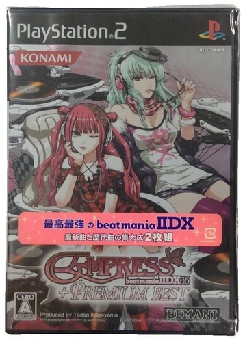 Beatmania IIDX 16 Empress + Premium Best Complete Set from Japan