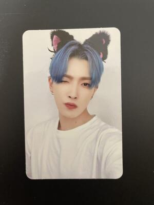 ATEEZ HONGJOONG OUTLAW MAKESTAR Lucky Draw Photo Card Cat Ear | eBay
