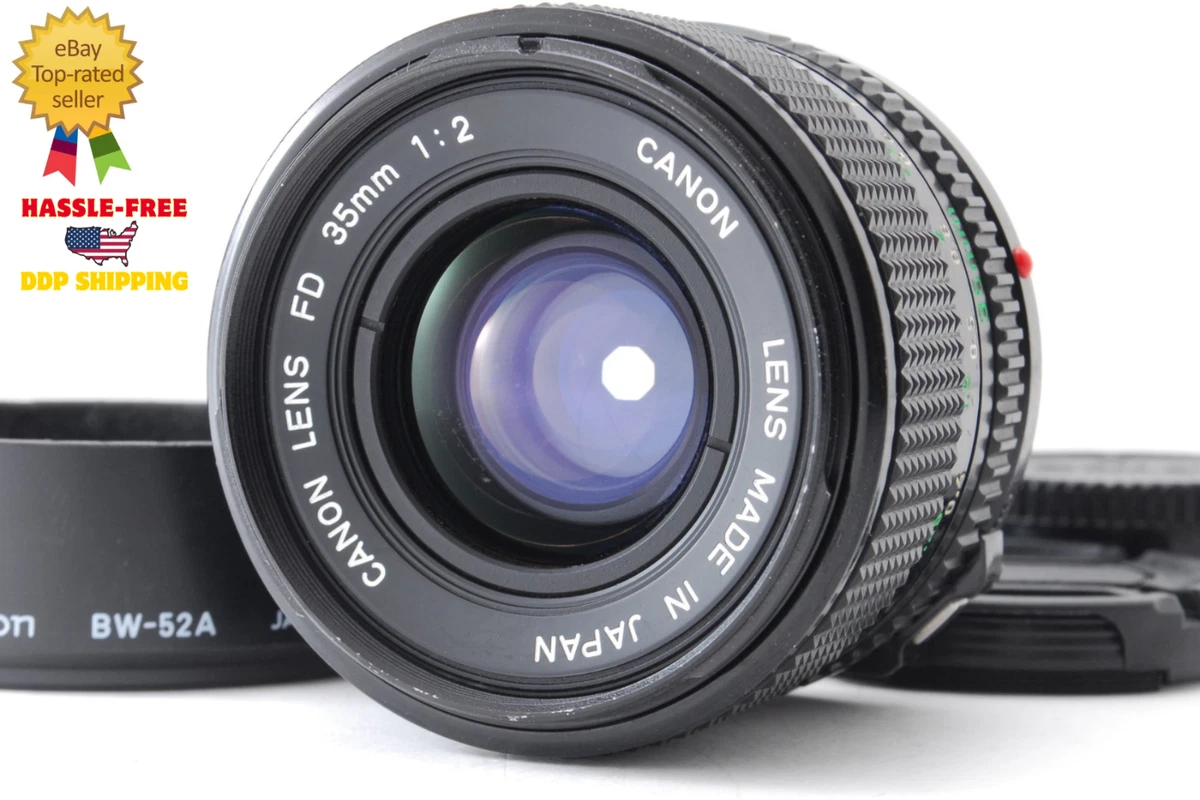 Canon FD 35mm f/2 Camera Lenses for sale | eBay