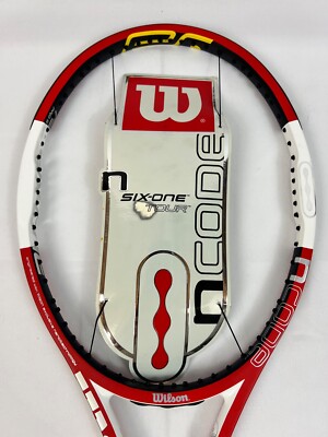 NEW Wilson N Code Six One Tour 90, 4 3/8 Roger Federer 2006