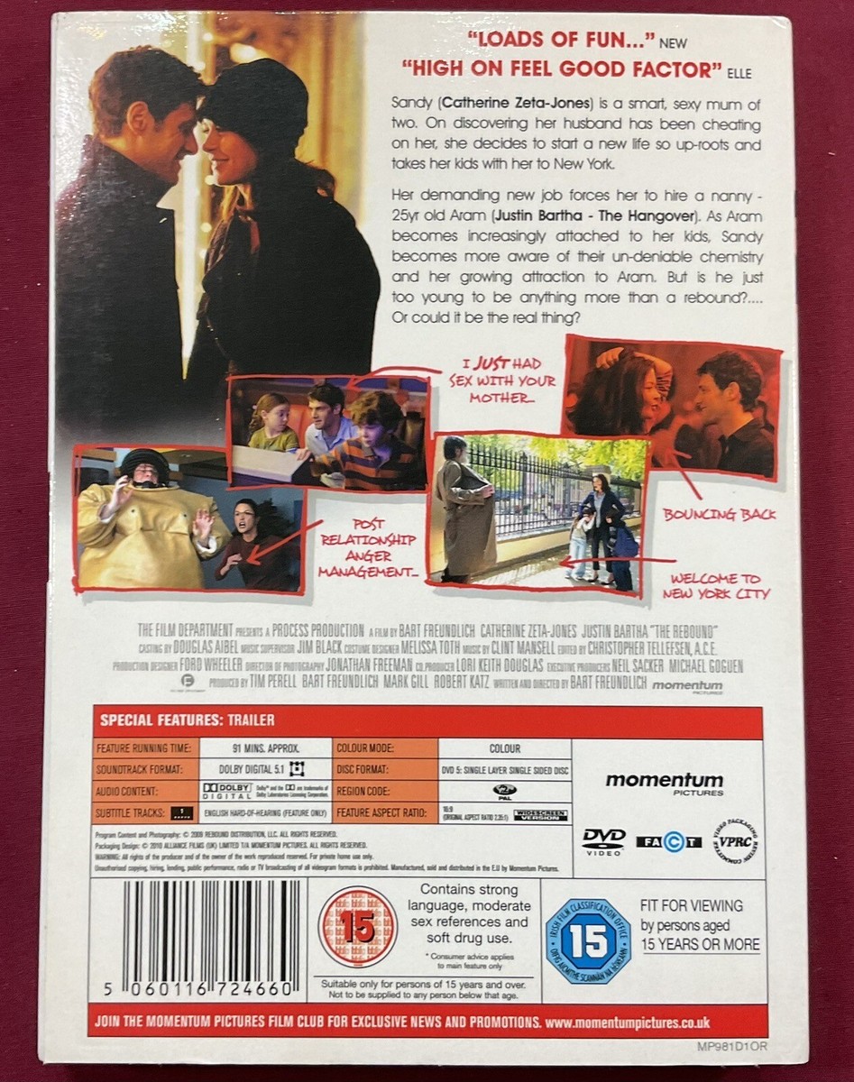 The Rebound, DVD, 2011, Catherine Zeta-Jones, Freundlich