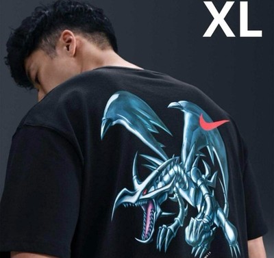Yu-Gi-Oh Nike Collaboration Red-Eyes Black Dragon T-shirt Black