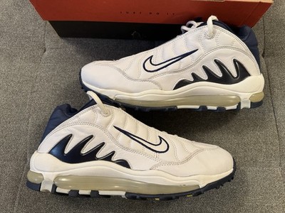 Vintage! 1999 Nike Total Air Griffey Max white navy blue size 11.5
