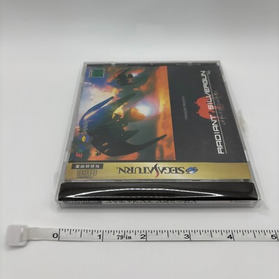 Treasure Presents Radiant Silvergun Sega Saturn Silver Shooting