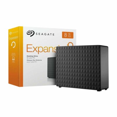Seagate Expansion 8TB External HDD (STEB8000100) - Great for Chia
