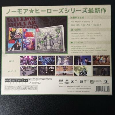 No More Heroes 3 KILLION DOLLAR TRILOGY Limited Edition Nintendo