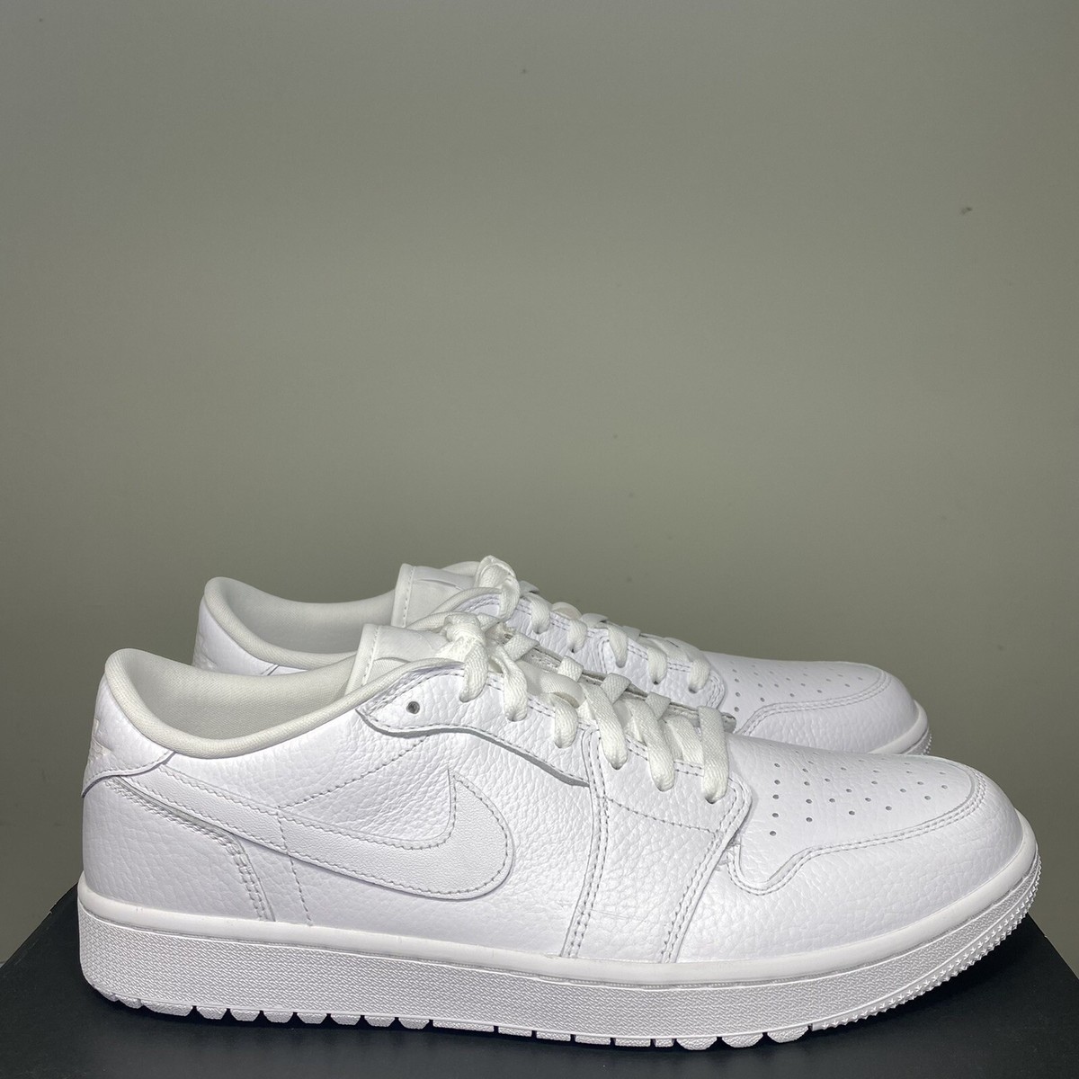 Nike Air Jordan 1 Low Golf Triple White Chicago Bred DD9315-101