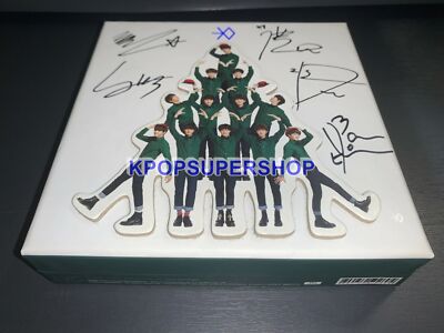 EXO Winter Special Album Miracles in December Autographed Signed