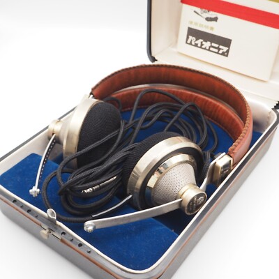 Pioneer SE-L40 retro stereo headphones vintage Tested [Very good