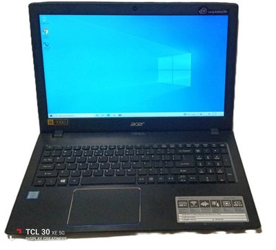 Acer laptop Aspire E5-576 Series Model N16Q2 8GB RAM 256GB SSD