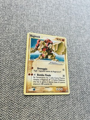 Regirock Gold Star 91/92 Ex Legend Maker Holo Pokemon | eBay
